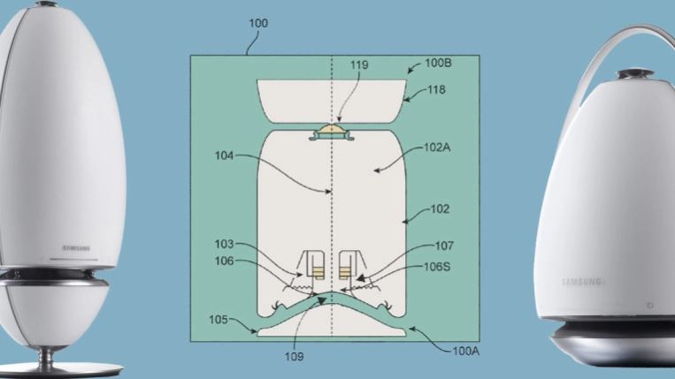Samsung OmniSpeaker US10034081 patent