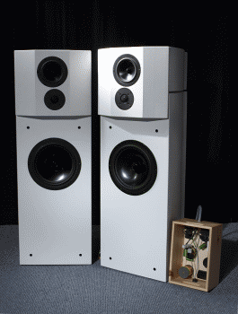 Elac A.R.E.S Lautsprecherset Boombox Bau 3 Wege Dämmung Weiche in